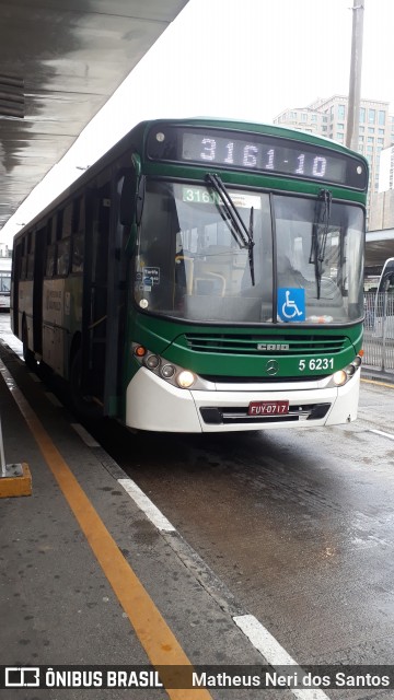Transunião Transportes 5 6231 na cidade de São Paulo, São Paulo, Brasil, por Matheus Neri dos Santos. Número da foto: #7573781.