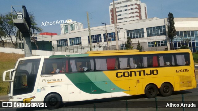 Empresa Gontijo de Transportes 12405 na cidade de Belo Horizonte, Minas Gerais, Brasil, por Athos Arruda. Número da foto: #7574940.