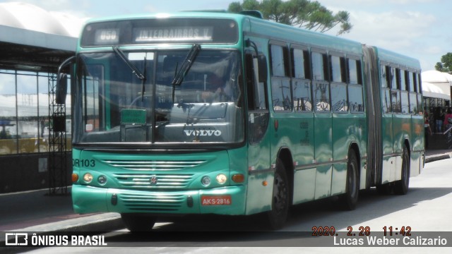 Cristo Rei > CCD Transporte Coletivo > SPE Via Mobilidade S/A DR103 na cidade de Curitiba, Paraná, Brasil, por Lucas Weber Calizario. Número da foto: #7573914.