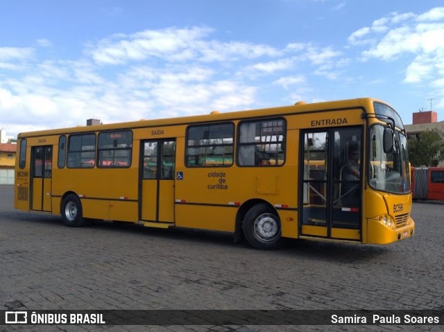 Transporte Coletivo Glória BC596 na cidade de Curitiba, Paraná, Brasil, por Samira  Paula Soares. ID da foto: 7575930.