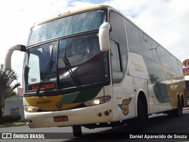 Empresa Gontijo de Transportes 14605 na cidade de Ribeirão Preto, São Paulo, Brasil, por Daniel Aparecido de Souza. ID da foto: 7576430.