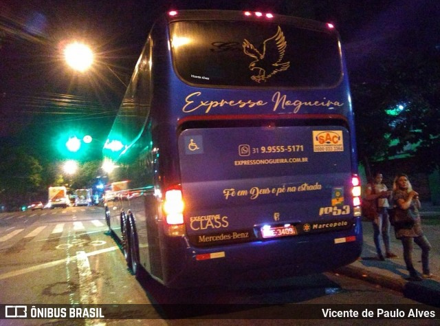 Ônibus Particulares 1953 na cidade de Belo Horizonte, Minas Gerais, Brasil, por Vicente de Paulo Alves. ID da foto: 7574995.