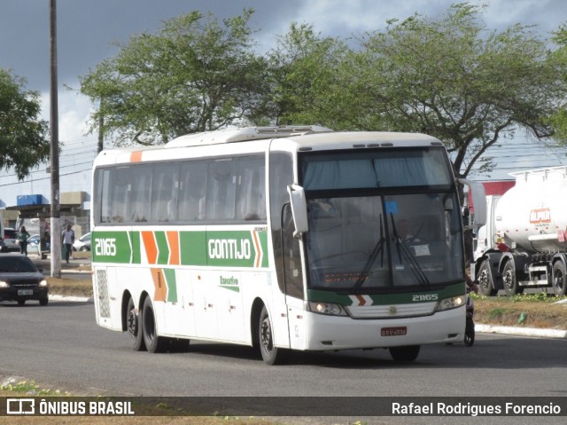 Empresa Gontijo de Transportes 21165 na cidade de Aracaju, Sergipe, Brasil, por Rafael Rodrigues Forencio. ID da foto: 7575353.