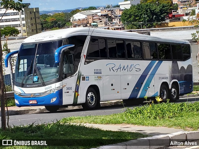 Ramos Turismo 3600 na cidade de Belo Horizonte, Minas Gerais, Brasil, por Ailton Alves. ID da foto: 7575540.