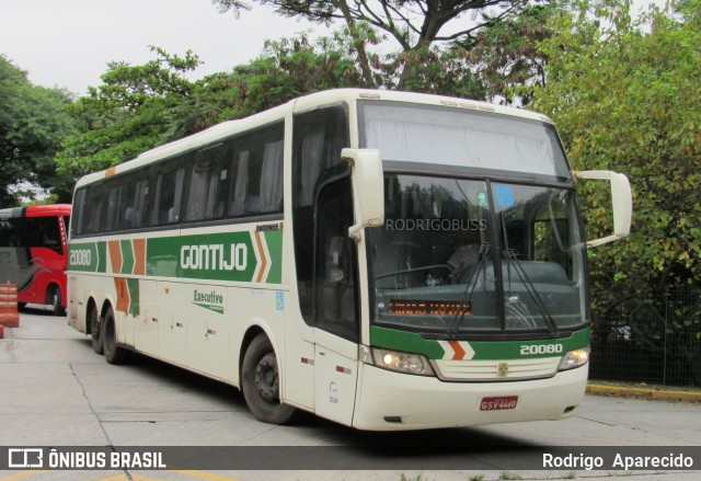 Empresa Gontijo de Transportes 20080 na cidade de São Paulo, São Paulo, Brasil, por Rodrigo  Aparecido. ID da foto: 7575650.