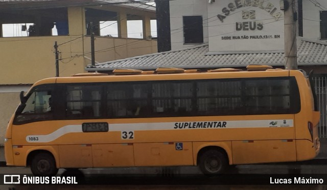 Transporte Suplementar de Belo Horizonte 1083 na cidade de Belo Horizonte, Minas Gerais, Brasil, por Lucas Máximo. Número da foto: #7573739.