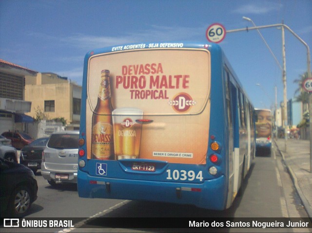 Concessionária Salvador Norte - CSN Transportes 10394 na cidade de Salvador, Bahia, Brasil, por Mario dos Santos Nogueira Junior. Número da foto: #7575486.