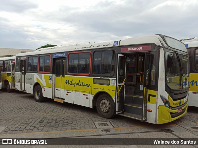 Viação Nilopolitana RJ 123.123 na cidade de Nilópolis, Rio de Janeiro, Brasil, por Walace dos Santos. Número da foto: #7624775.