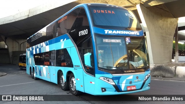 Transnorte - Transporte e Turismo Norte de Minas 87800 na cidade de Belo Horizonte, Minas Gerais, Brasil, por Nilson Brandão Alves. Número da foto: #7626010.