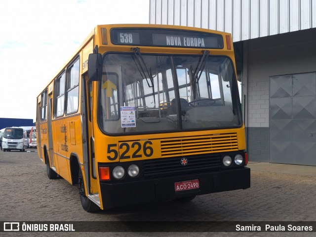 Auto Viação Nossa Sra. do Carmo 5226 na cidade de Curitiba, Paraná, Brasil, por Samira  Paula Soares. ID da foto: 7624363.