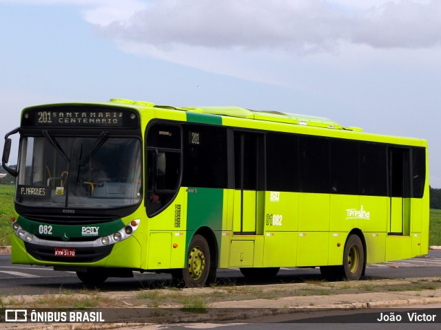 EMVIPI - Empresa Viação Piauí 01082 na cidade de Teresina, Piauí, Brasil, por João Victor. Número da foto: #7624223.