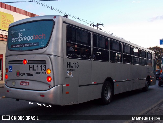 Auto Viação Redentor HL113 na cidade de Curitiba, Paraná, Brasil, por Matheus Felipe. ID da foto: 7624839.