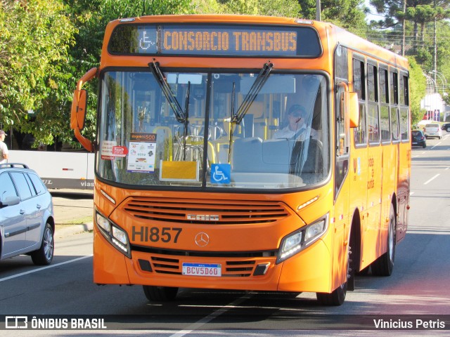 Auto Viação Redentor HI857 na cidade de Curitiba, Paraná, Brasil, por Vinicius Petris. ID da foto: 7624232.