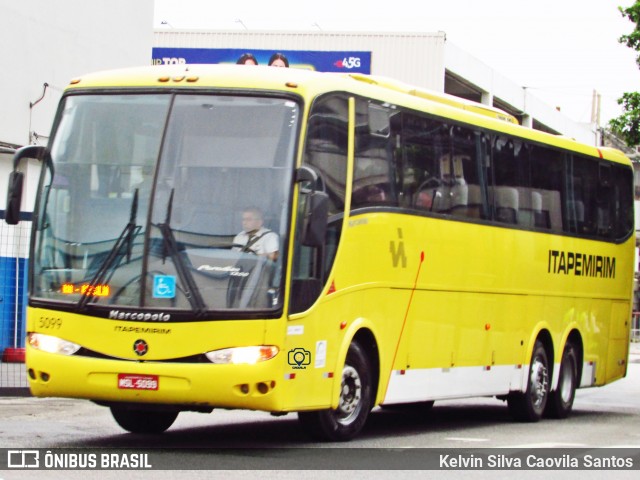 Viação Itapemirim 5099 na cidade de Rio de Janeiro, Rio de Janeiro, Brasil, por Kelvin Silva Caovila Santos. ID da foto: 7626874.