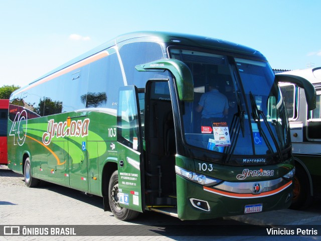 Viação Graciosa 103 na cidade de Curitiba, Paraná, Brasil, por Vinicius Petris. Número da foto: #7624229.