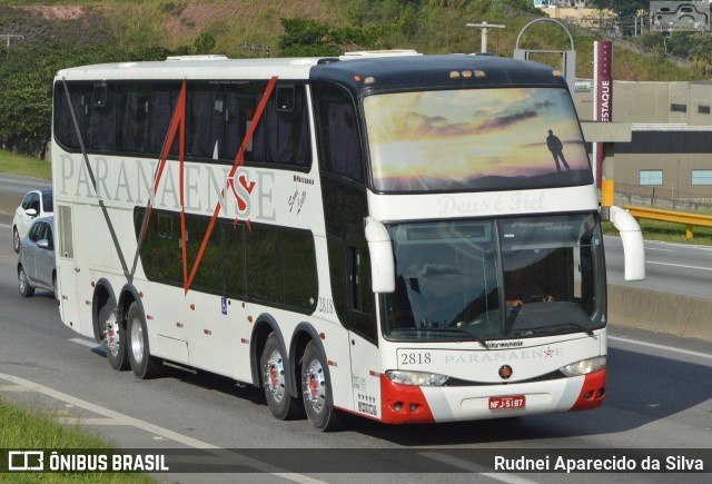 Paranaense Turismo 2818 na cidade de Arujá, São Paulo, Brasil, por Rudnei Aparecido da Silva. Número da foto: #7626530.