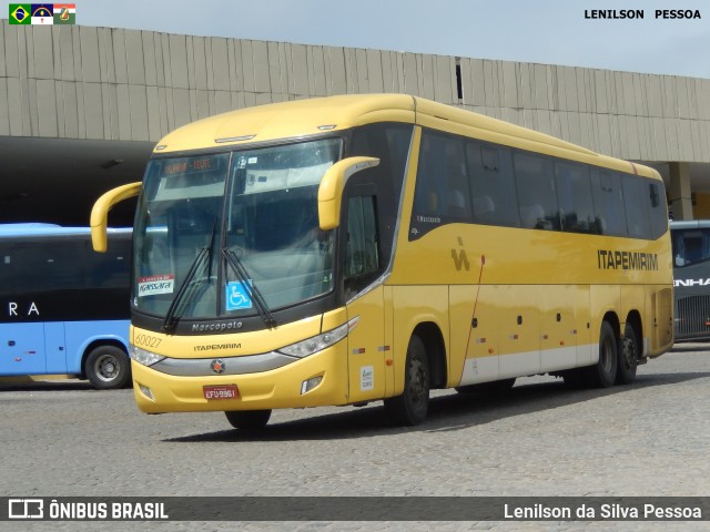 Viação Itapemirim 60027 na cidade de Caruaru, Pernambuco, Brasil, por Lenilson da Silva Pessoa. Número da foto: #7626832.