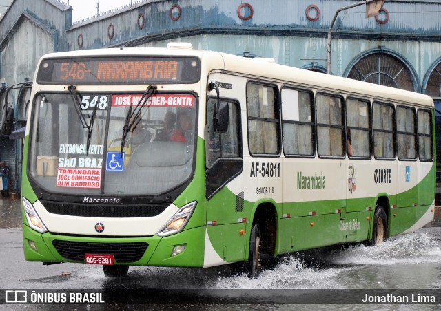 Viação Forte AF-54811 na cidade de Belém, Pará, Brasil, por Jonathan Lima. Número da foto: #7626470.