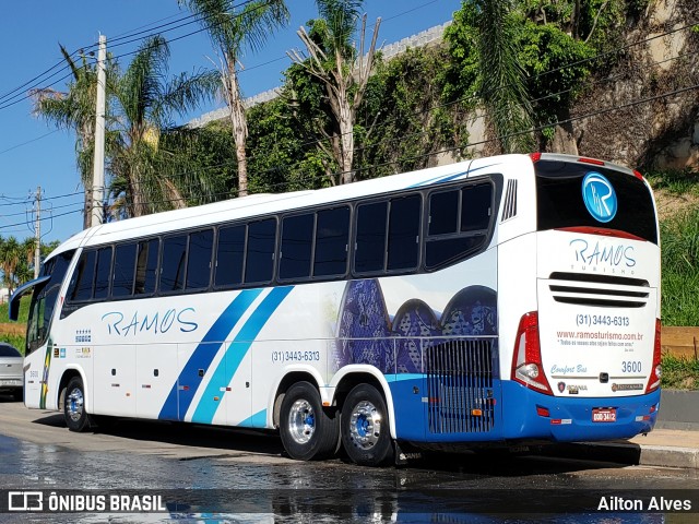 Ramos Turismo 3600 na cidade de Belo Horizonte, Minas Gerais, Brasil, por Ailton Alves. ID da foto: 7629724.