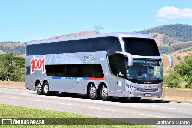Auto Viação 1001 218307 na cidade de Roseira, São Paulo, Brasil, por Adriano Duarte. Número da foto: #7629016.
