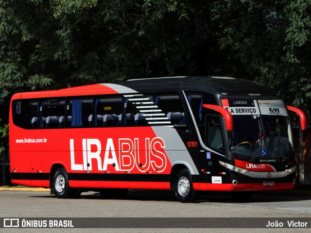 Lirabus 12101 na cidade de São Paulo, São Paulo, Brasil, por João Victor. Número da foto: #7629299.