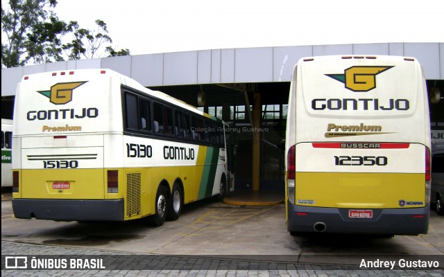 Empresa Gontijo de Transportes 12350 na cidade de Perdões, Minas Gerais, Brasil, por Andrey Gustavo. ID da foto: 7627726.