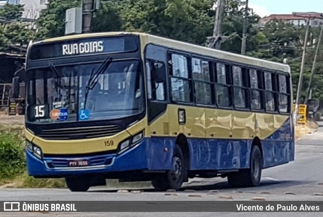 Trancid - Transporte Cidade de Divinópolis 159 na cidade de Divinópolis, Minas Gerais, Brasil, por Vicente de Paulo Alves. Número da foto: #7627364.