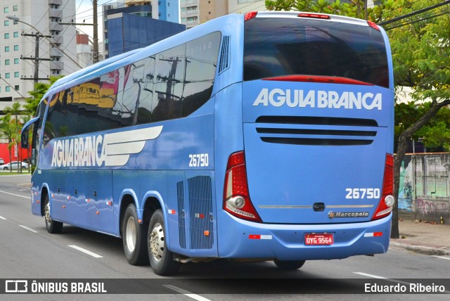 Viação Águia Branca 26750 na cidade de Vitória, Espírito Santo, Brasil, por Eduardo Ribeiro. Número da foto: #7629168.