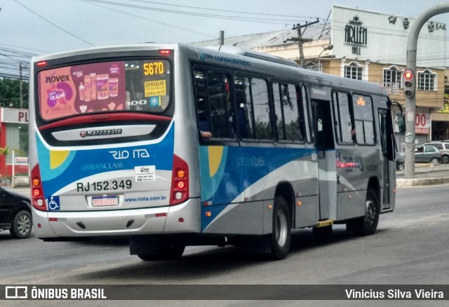 Rio Ita RJ 152.349 na cidade de Itaboraí, Rio de Janeiro, Brasil, por Vinicius Silva Vieira. Número da foto: #7628524.