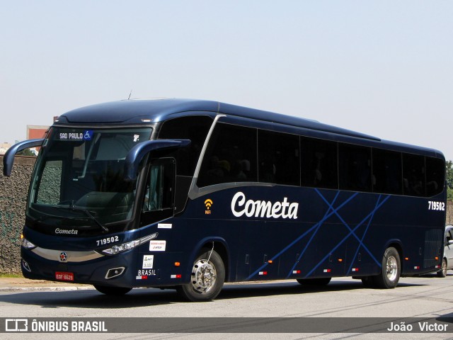 Viação Cometa 719502 na cidade de São Paulo, São Paulo, Brasil, por João Victor. Número da foto: #7628757.