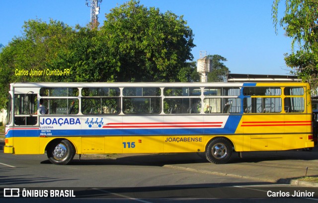 Empresa Joaçabense de Transportes Coletivos 115 na cidade de Curitiba, Paraná, Brasil, por Carlos Júnior. Número da foto: #7628202.