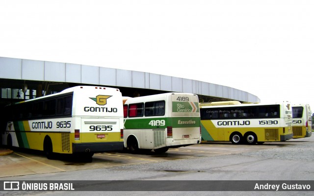 Empresa Gontijo de Transportes 9635 na cidade de Perdões, Minas Gerais, Brasil, por Andrey Gustavo. ID da foto: 7627732.