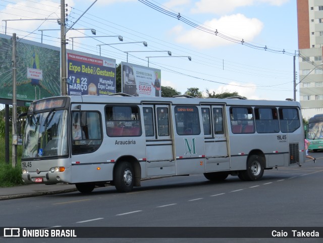 Araucária Transportes Coletivos 19L45 na cidade de Curitiba, Paraná, Brasil, por Caio  Takeda. Número da foto: #7631313.