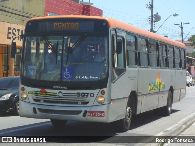 Viação Cidade de Maceió 5070 na cidade de Maceió, Alagoas, Brasil, por Rodrigo Fonseca. ID da foto: 7631765.