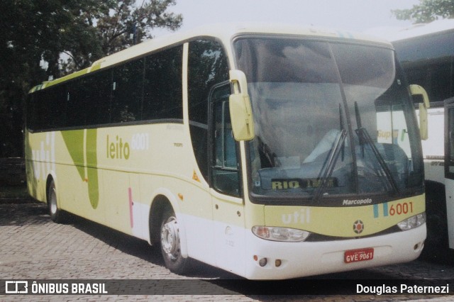 UTIL - União Transporte Interestadual de Luxo 6001 na cidade de Belo Horizonte, Minas Gerais, Brasil, por Douglas Paternezi. Número da foto: #7630587.