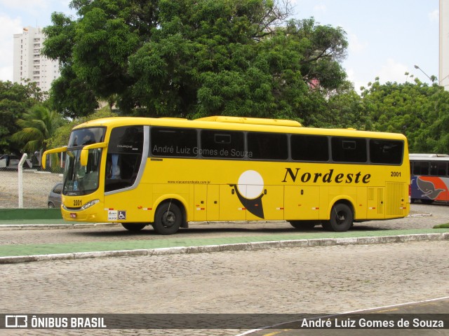 Viação Nordeste 2001 na cidade de Fortaleza, Ceará, Brasil, por André Luiz Gomes de Souza. ID da foto: 7633200.