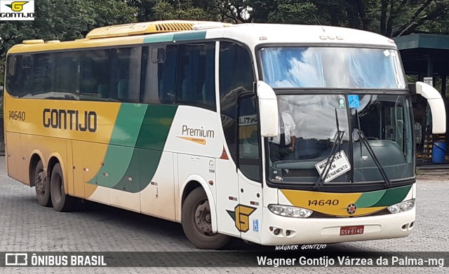 Empresa Gontijo de Transportes 14640 na cidade de Belo Horizonte, Minas Gerais, Brasil, por Wagner Gontijo Várzea da Palma-mg. ID da foto: 7630697.