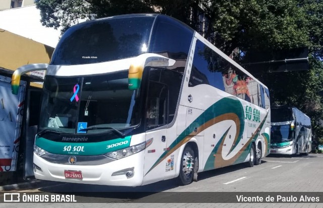 Só Sol Turismo 30000 na cidade de Belo Horizonte, Minas Gerais, Brasil, por Vicente de Paulo Alves. ID da foto: 7630579.