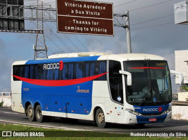 Viação Riodoce 71225 na cidade de Vitória, Espírito Santo, Brasil, por Rudnei Aparecido da Silva. Número da foto: #7630622.