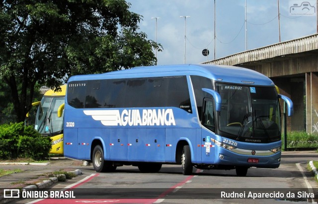 Viação Águia Branca 21320 na cidade de Vitória, Espírito Santo, Brasil, por Rudnei Aparecido da Silva. ID da foto: 7630653.