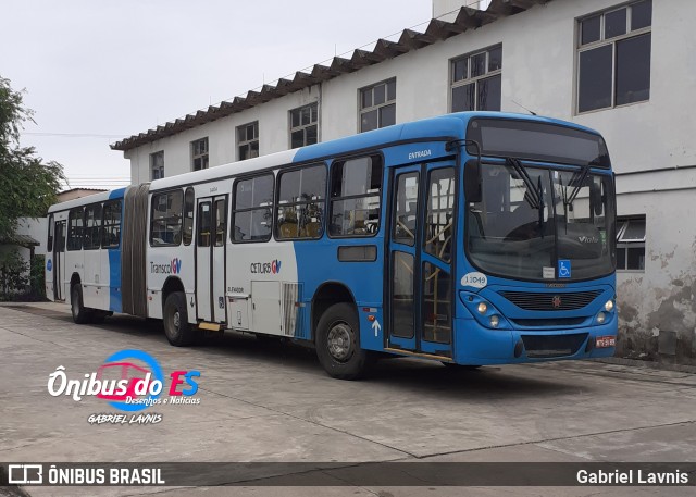 Metropolitana Transportes e Serviços 11049 na cidade de Vila Velha, Espírito Santo, Brasil, por Gabriel Lavnis. ID da foto: 7632642.