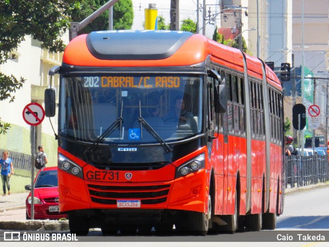 Viação Cidade Sorriso GE731 na cidade de Curitiba, Paraná, Brasil, por Caio  Takeda. ID da foto: 7631269.