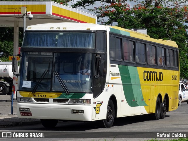 Empresa Gontijo de Transportes 15340 na cidade de Eunápolis, Bahia, Brasil, por Rafael Caldas. ID da foto: 7633101.