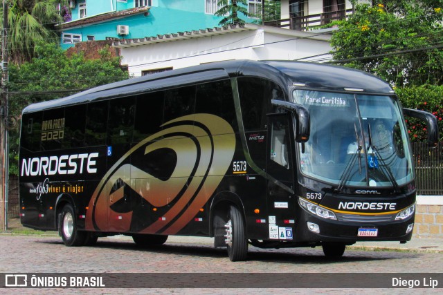 Expresso Nordeste 5673 na cidade de Joinville, Santa Catarina, Brasil, por Diego Lip. ID da foto: 7631109.