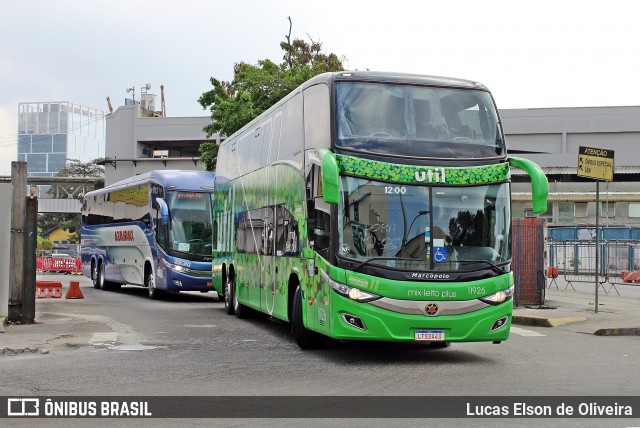 UTIL - União Transporte Interestadual de Luxo 11926 na cidade de Rio de Janeiro, Rio de Janeiro, Brasil, por Lucas Elson de Oliveira. ID da foto: 7634727.