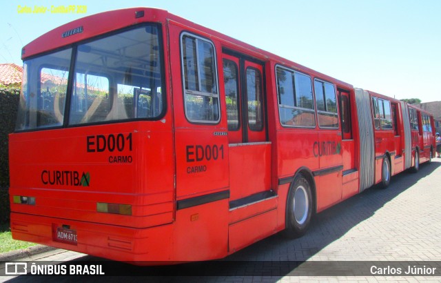 Auto Viação Nossa Sra. do Carmo ED001 na cidade de Curitiba, Paraná, Brasil, por Carlos Júnior. ID da foto: 7635164.