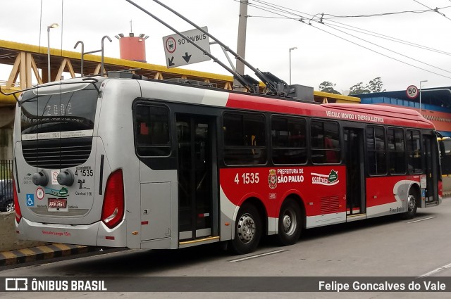 Himalaia Transportes > Ambiental Transportes Urbanos 4 1535 na cidade de São Paulo, São Paulo, Brasil, por Felipe Goncalves do Vale. ID da foto: 7635316.