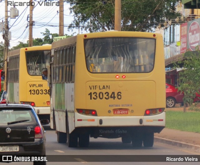 Viplan - Viação Planalto 130346 na cidade de Santa Maria, Distrito Federal, Brasil, por Ricardo Vieira. Número da foto: #7635066.