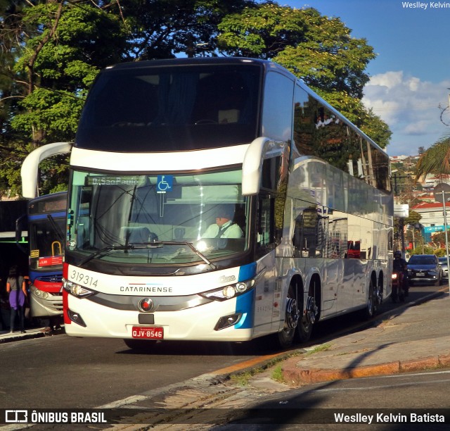 Auto Viação Catarinense 319314 na cidade de Sorocaba, São Paulo, Brasil, por Weslley Kelvin Batista. Número da foto: #7634540.