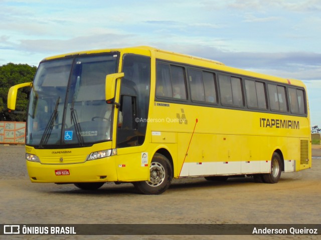 Viação Itapemirim 9707 na cidade de Vitória da Conquista, Bahia, Brasil, por Anderson Queiroz. ID da foto: 7635681.